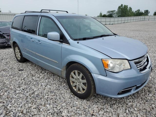 2C4RC1BG8DR777276 - 2013 CHRYSLER TOWN & COU TOURING BLUE photo 4