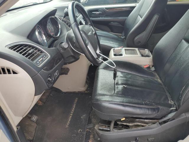 2C4RC1BG8DR777276 - 2013 CHRYSLER TOWN & COU TOURING BLUE photo 7