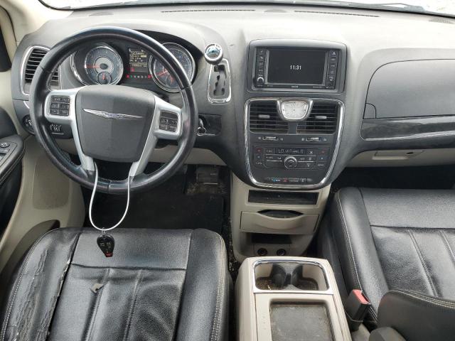 2C4RC1BG8DR777276 - 2013 CHRYSLER TOWN & COU TOURING BLUE photo 8