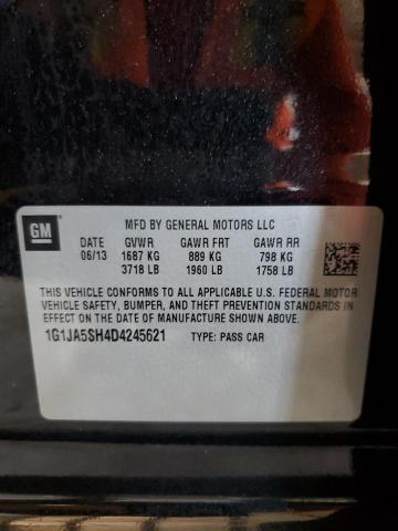 1G1JA5SH4D4245621 - 2013 CHEVROLET SONIC LS Qara foto 12