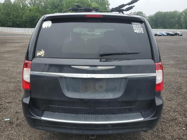 2C4RC1CG0ER336869 - 2014 CHRYSLER TOWN & COU TOURING L BLACK photo 6