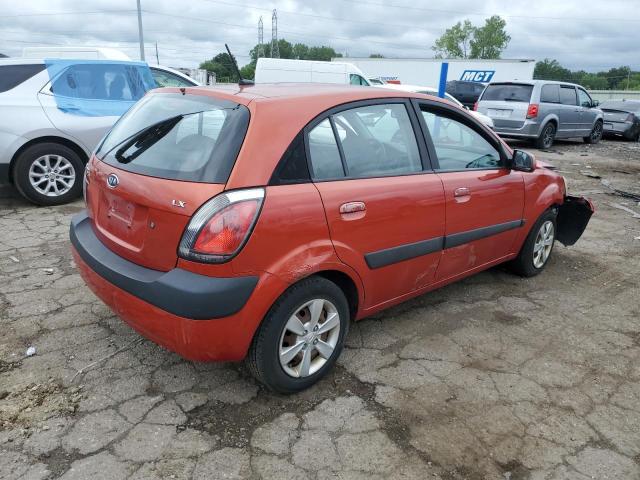 KNADE243196539673 - 2009 KIA RIO 5 SX ORANGE photo 3