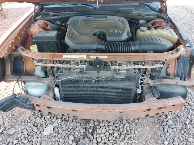 2B3CJ4DG8BH586102 - 2011 DODGE CHALLENGER ORANGE photo 11