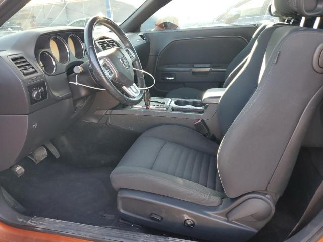 2B3CJ4DG8BH586102 - 2011 DODGE CHALLENGER ORANGE photo 7