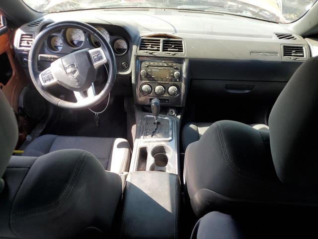 2B3CJ4DG8BH586102 - 2011 DODGE CHALLENGER ORANGE photo 8