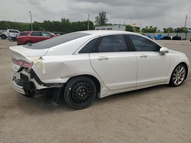 3LN6L2G99FR613658 - 2015 LINCOLN MKZ WHITE photo 3