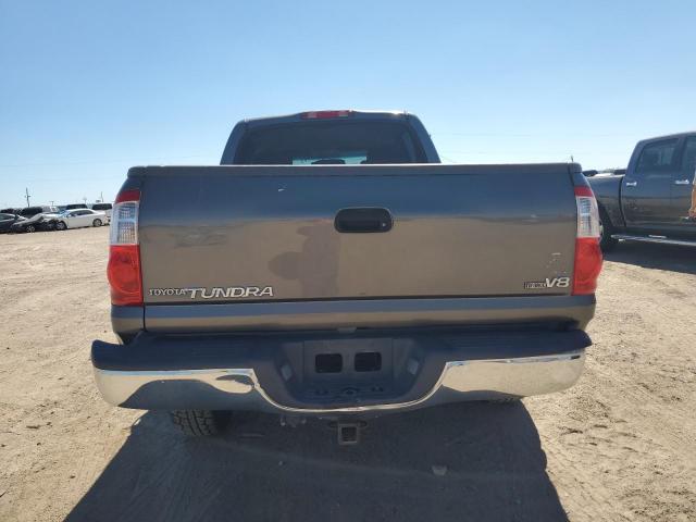 5TBET34116S530462 - 2006 TOYOTA TUNDRA DOUBLE CAB SR5 GRAY photo 6