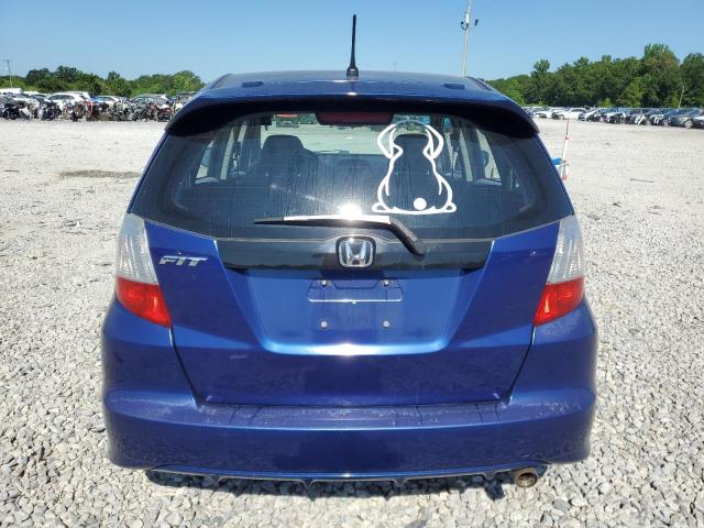 JHMGE884X9S047512 - 2009 HONDA FIT SPORT BLUE photo 6