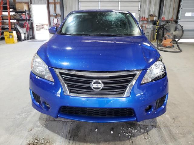 3N1AB7AP6DL721857 - 2013 NISSAN SENTRA S BLUE photo 5