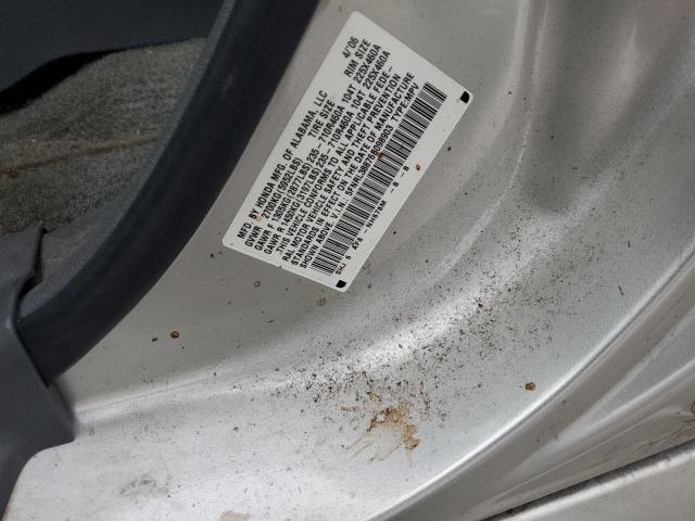 5FNRL38876B098903 - 2006 HONDA ODYSSEY TOURING ვერცხლისფერი ფოტო 13