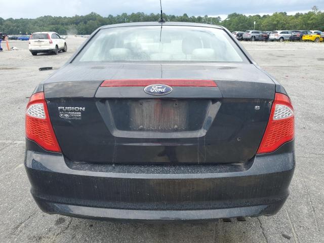 3FAHP0GA9AR414334 - 2010 FORD FUSION S BLACK photo 6