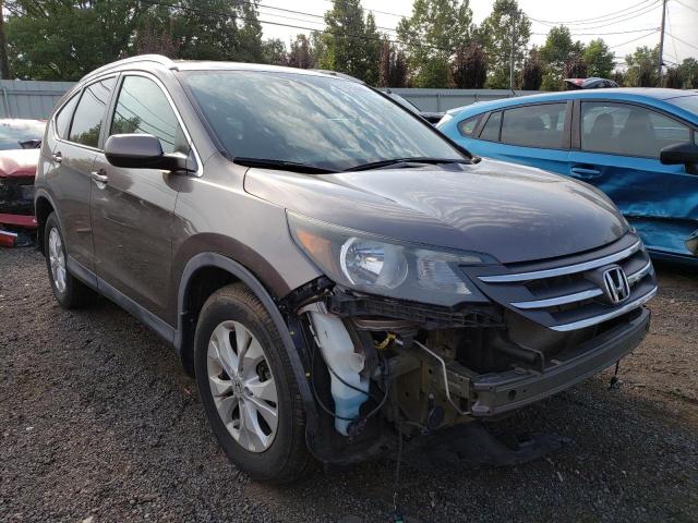 5J6RM4H76CL009206 - 2012 HONDA CR-V EXL BROWN photo 4