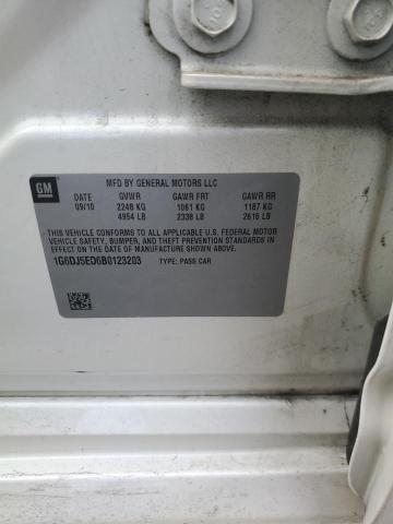 1G6DJ5ED6B0123203 - 2011 CADILLAC CTS PERFORMANCE COLLECTION Белый фото 12