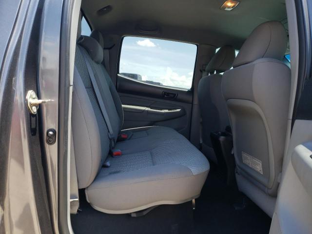 5TFJU4GN6EX055956 - 2014 TOYOTA TACOMA DOUBLE CAB PRERUNNER GRAY photo 10