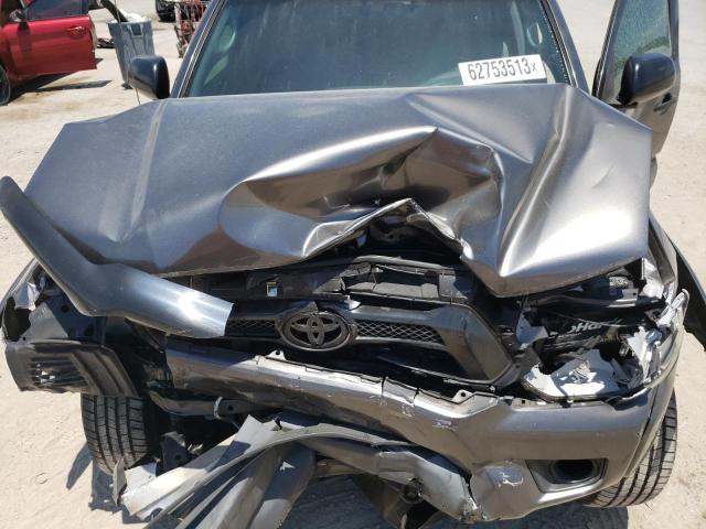 5TFJU4GN6EX055956 - 2014 TOYOTA TACOMA DOUBLE CAB PRERUNNER GRAY photo 11