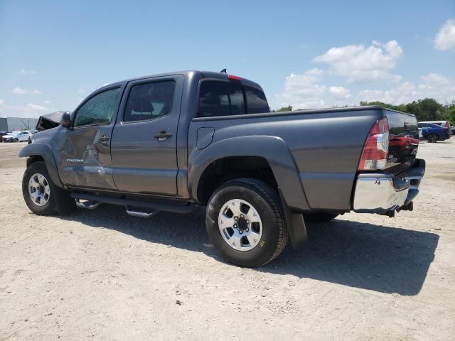 5TFJU4GN6EX055956 - 2014 TOYOTA TACOMA DOUBLE CAB PRERUNNER GRAY photo 2