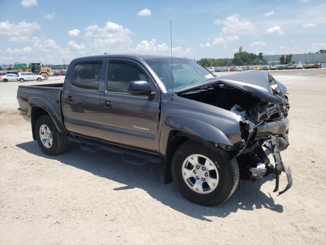 5TFJU4GN6EX055956 - 2014 TOYOTA TACOMA DOUBLE CAB PRERUNNER GRAY photo 4