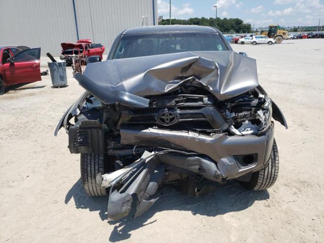 5TFJU4GN6EX055956 - 2014 TOYOTA TACOMA DOUBLE CAB PRERUNNER GRAY photo 5