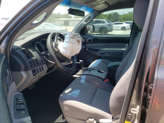 5TFJU4GN6EX055956 - 2014 TOYOTA TACOMA DOUBLE CAB PRERUNNER GRAY photo 7