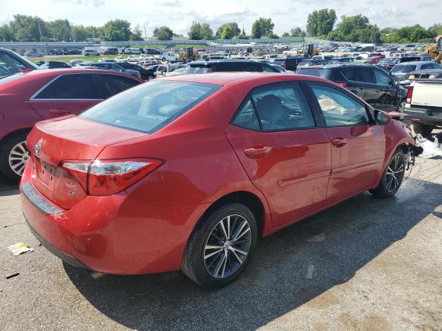 5YFBURHE8GP548426 - 2016 TOYOTA COROLLA L RED photo 3