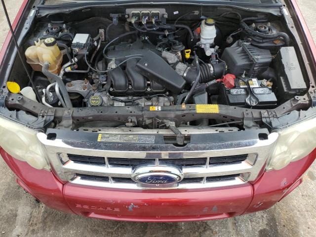 1FMCU03148KB59511 - 2008 FORD ESCAPE XLT RED photo 12