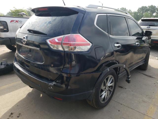 5N1AT2MV8EC846293 - 2014 NISSAN ROGUE S BLACK photo 3