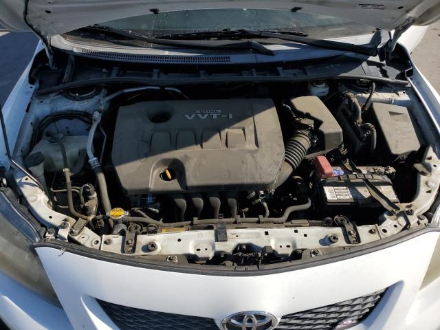1NXBU40E19Z160762 - 2009 TOYOTA COROLLA BASE 白色 照片 11