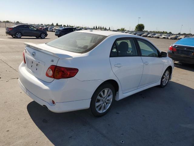 1NXBU40E19Z160762 - 2009 TOYOTA COROLLA BASE 白色 照片 3