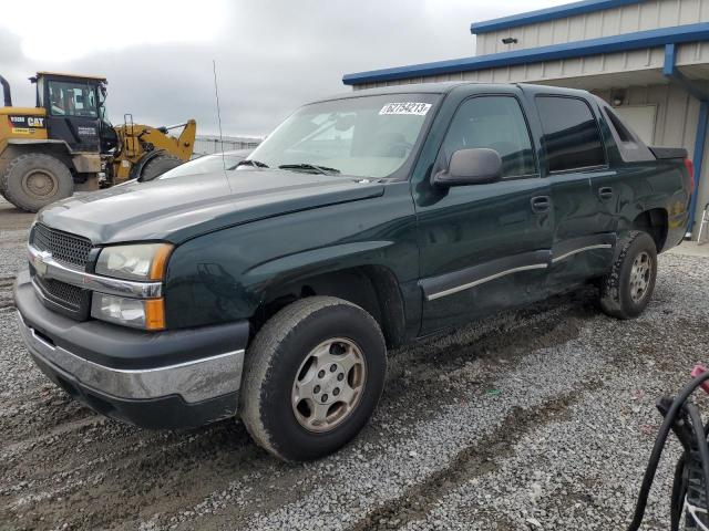 3GNEC13T63G306684 - 2003 CHEVROLET AVALANCHE C1500 GREEN photo 1