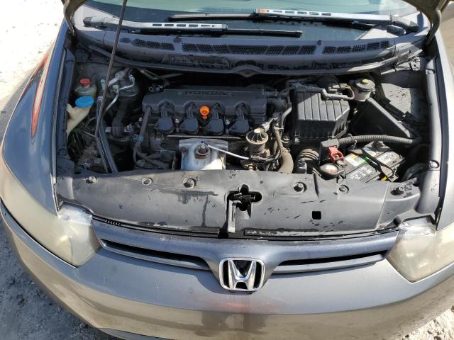 2HGFG12918H577300 - 2008 HONDA CIVIC EXL GRAY photo 11