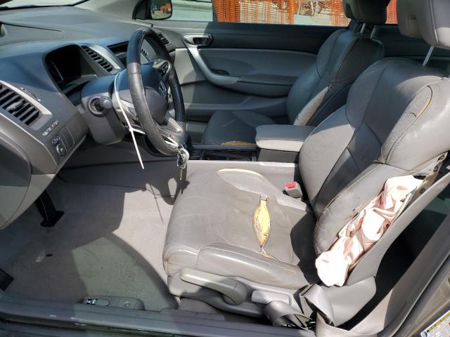 2HGFG12918H577300 - 2008 HONDA CIVIC EXL GRAY photo 7