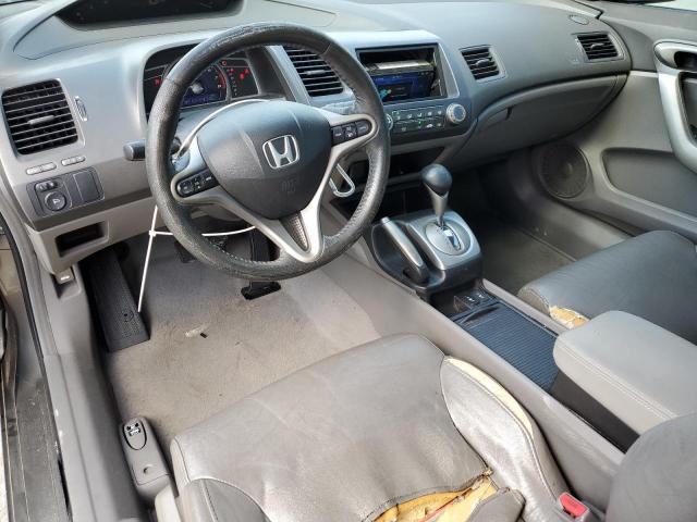 2HGFG12918H577300 - 2008 HONDA CIVIC EXL GRAY photo 8