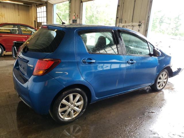 VNKKTUD33GA070678 - 2016 TOYOTA YARIS L BLUE photo 3