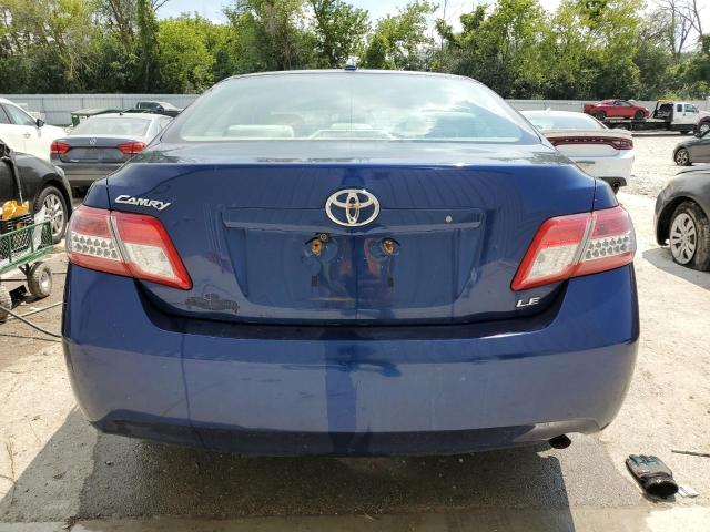 4T1BF3EK6BU602184 - 2011 TOYOTA CAMRY BASE BLUE photo 6