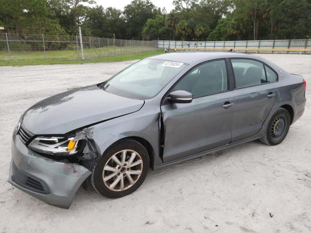 3VWDP7AJ4CM074193 - 2012 VOLKSWAGEN JETTA SE GRAY photo 1