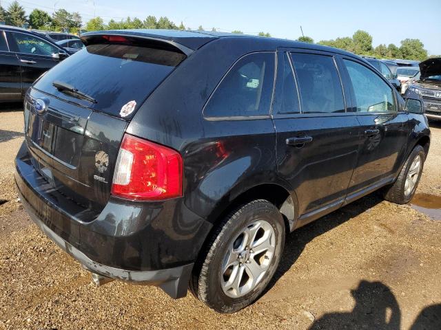 2FMDK3JC6DBC53684 - 2013 FORD EDGE SEL BLACK photo 3