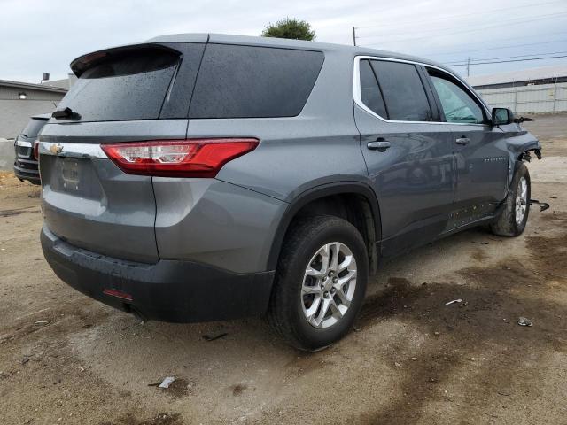 1GNEVFKW3MJ242008 - 2021 CHEVROLET TRAVERSE LS GRAY photo 4