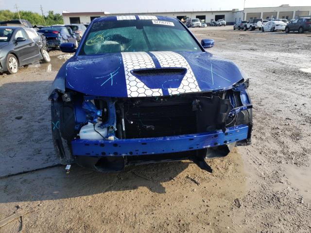 2C3CDXGJ7MH528407 - 2021 DODGE CHARGER SCAT PACK BLUE photo 5