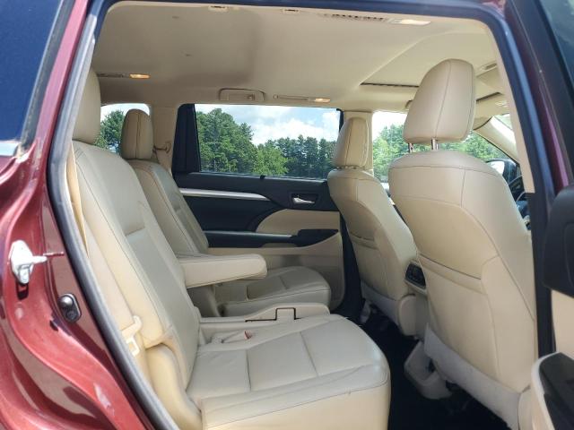 5TDJKRFH7GS356324 - 2016 TOYOTA HIGHLANDER XLE ბურგუნდია ფოტო 11