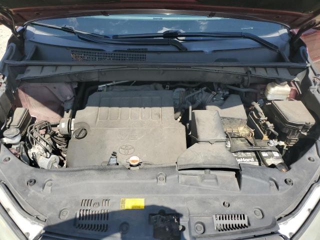 5TDJKRFH7GS356324 - 2016 TOYOTA HIGHLANDER XLE ბურგუნდია ფოტო 12