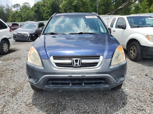 JHLRD78894C038753 - 2004 HONDA CR-V EX BLUE photo 5