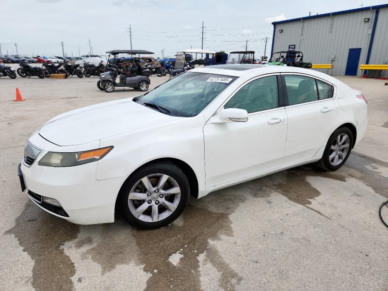 19UUA8F53EA005390 - 2014 ACURA TL TECH WHITE photo 1