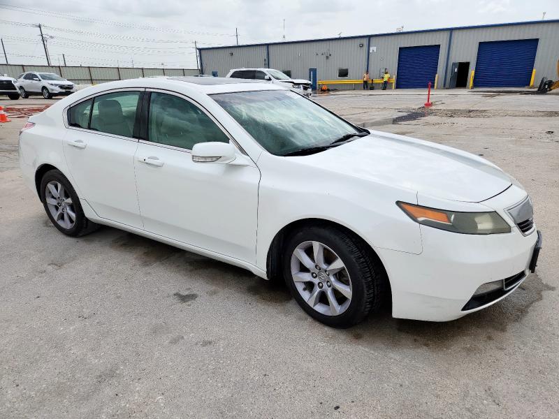 19UUA8F53EA005390 - 2014 ACURA TL TECH WHITE photo 4