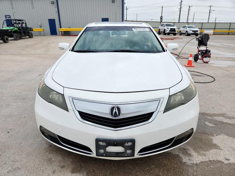 19UUA8F53EA005390 - 2014 ACURA TL TECH WHITE photo 5