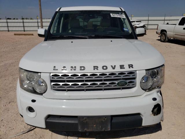 SALAK2D40DA653072 - 2013 LAND ROVER LR4 HSE LUXURY WHITE photo 5