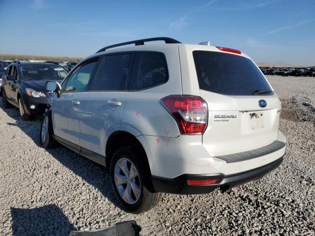 JF2SJADC6GH544001 - 2016 SUBARU FORESTER 2.5I PREMIUM WHITE photo 2