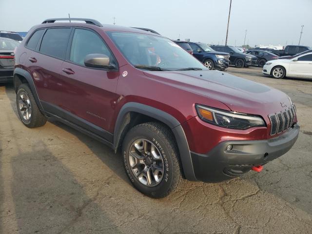 1C4PJMBX3KD389385 - 2019 JEEP CHEROKEE TRAILHAWK BURGUNDY photo 4