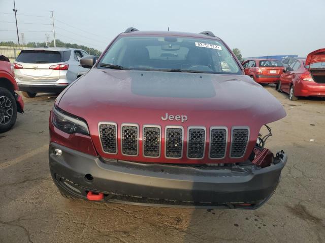 1C4PJMBX3KD389385 - 2019 JEEP CHEROKEE TRAILHAWK BURGUNDY photo 5