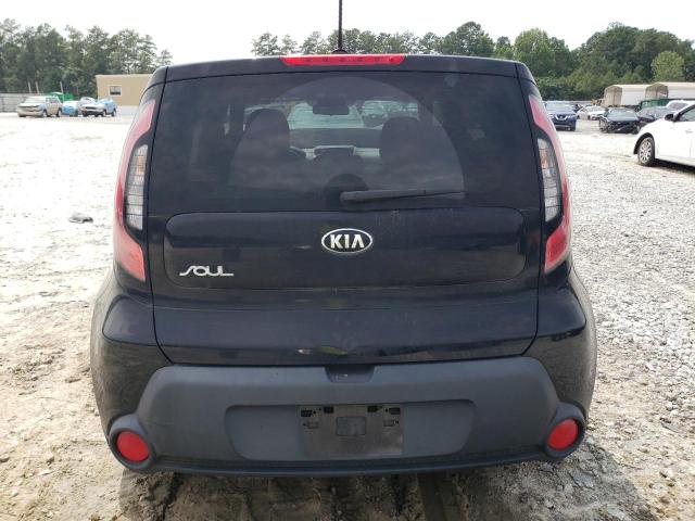 KNDJN2A23G7301896 - 2016 KIA SOUL BLACK photo 6