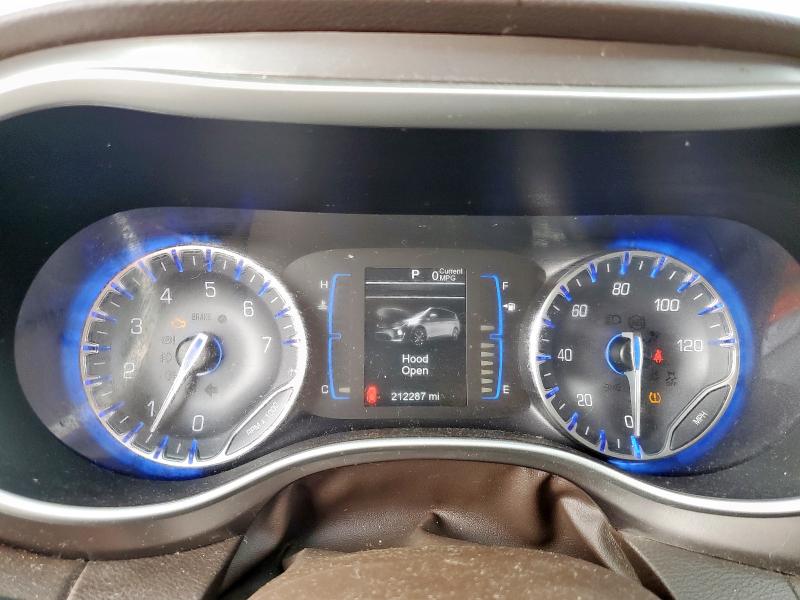 2C4RC1BGXHR695250 - 2017 CHRYSLER PACIFICA TOURING L TAN photo 9